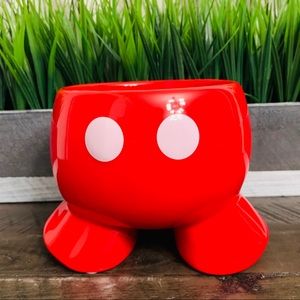 Disney Parks Mickey Mouse Shorts Ceramic Planter